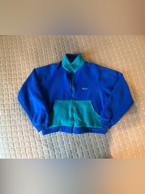 Eddie Bauer Vintage Fleece Jacket with Black Label